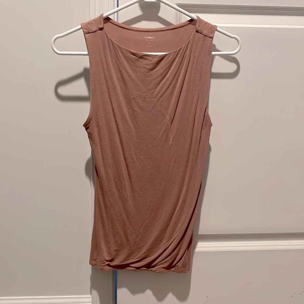 Tan XS Express tank. Super soft material.